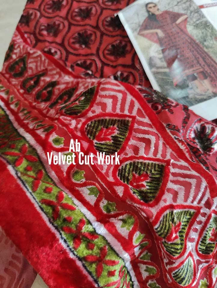Gul Ahmed Pure Joy of Winter/Velvet/BVL12001B
