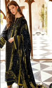 Gul Ahmed Restocked/Gul Ahmed Winter 2022/BVL 22002/Velvet Khaddar