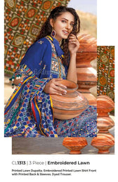 Gul Ahmed Summer Essentials 22/Shirt Dupatta Bottom /CL 1313