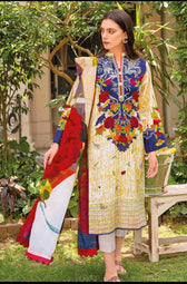 Restocked/Gul Ahmed Summer Essentials 22/Shirt Dupatta Bottom /CNZ12001
