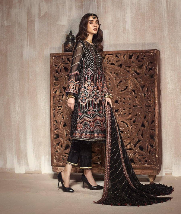 Zarif Mah E Gul Wedding Edition Chiffon/Gulzar/ZW06 - AWWALBOUTIQUE