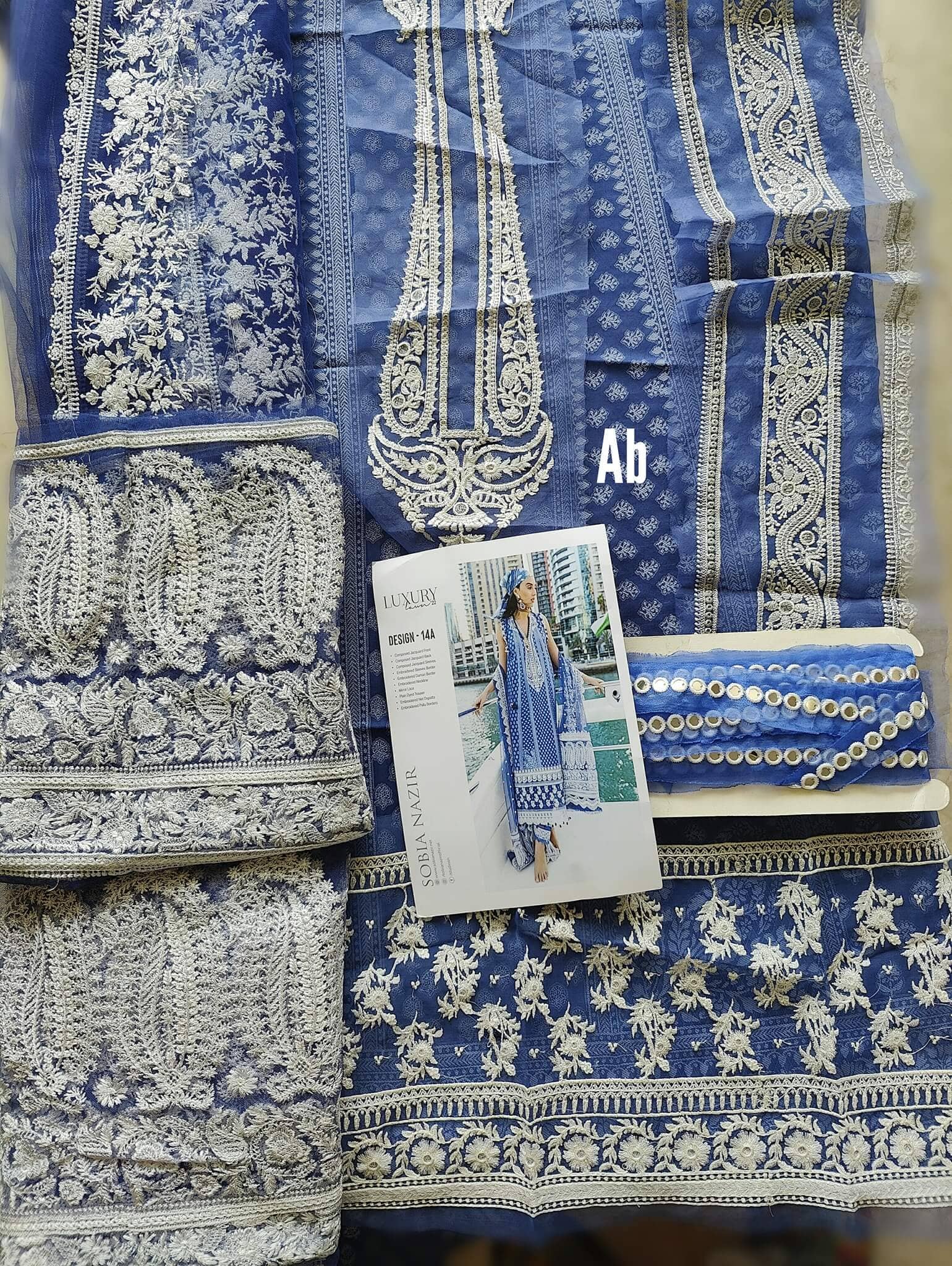 Open Pic/Sobia Nazir Lawn 22/D 14A