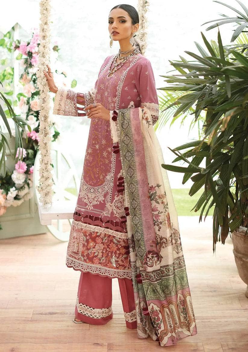Kahf Premium Lawn Lawn Pakistani Suits Kahf Premium Lawn/KLC-01B PERFECTION