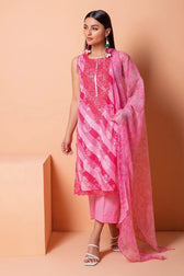 Khaadi Lawn 22/3 Pc/Shirt Dupatta Bottom/BLA22207