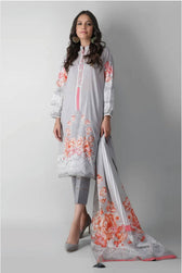Khaadi Lawn/Kameez Dupatta Bottom/A 2103008B