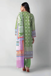 Khaadi Lawn Pakistani Suits Khaadi Lawn/Kameez Dupatta Bottom/A210542