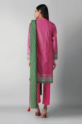Khaadi Lawn Pakistani Suits Khaadi Lawn/Kameez Dupatta Bottom/A21318