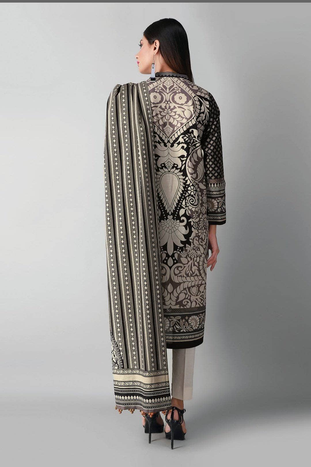 Restocked/Khaadi Lawn/Kameez Dupatta/L Series