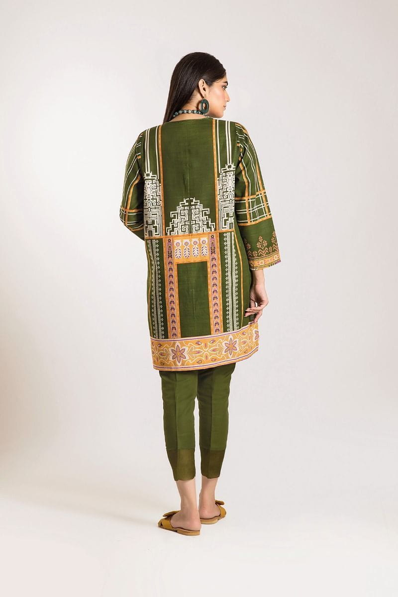 Khaadi Winter Vibe Collection / KI19501 Green 2Pc