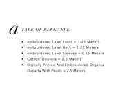 Manara Luxury Lawn 2021/D 01/A Tale of Elegance
