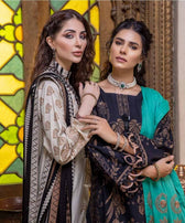 img_charizma_signature_leather_jacquard_woolen_shawl_awwal_boutique