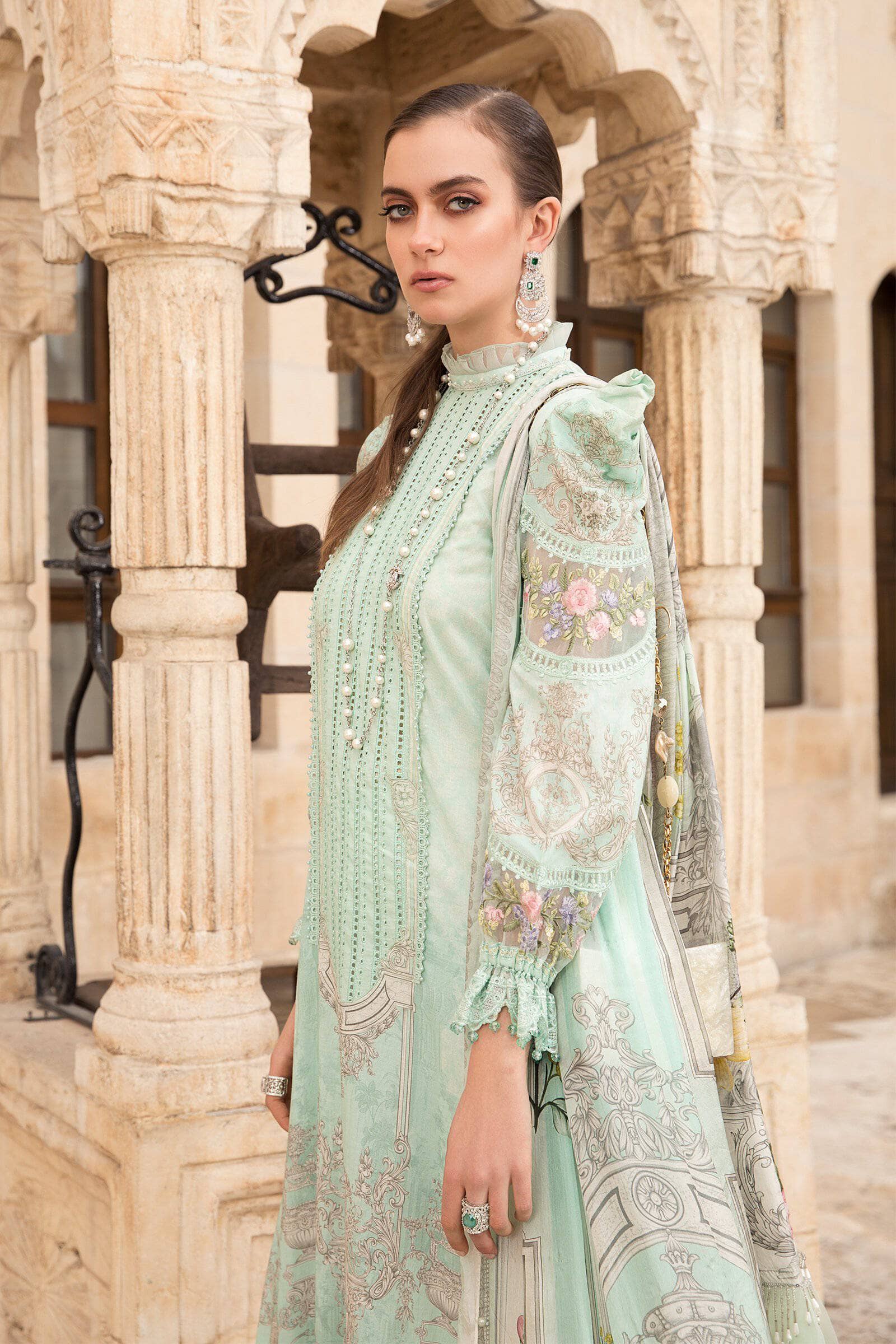 Restocked/Maria B Lawn 2021/15 A