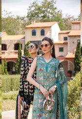 Maria B M Prints 23/Vol 1/1 A/Chiffon Dupatta