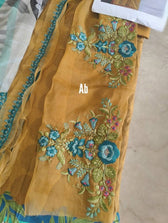 Maria B M Prints 23/Vol 1/7B/Silk Dupatta
