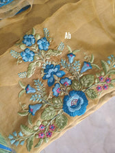 Maria B M Prints 23/Vol 1/7B/Silk Dupatta
