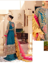 Restocked/Maryam N Mariya Freesia Wedding/FH07/Blue Yond infinity