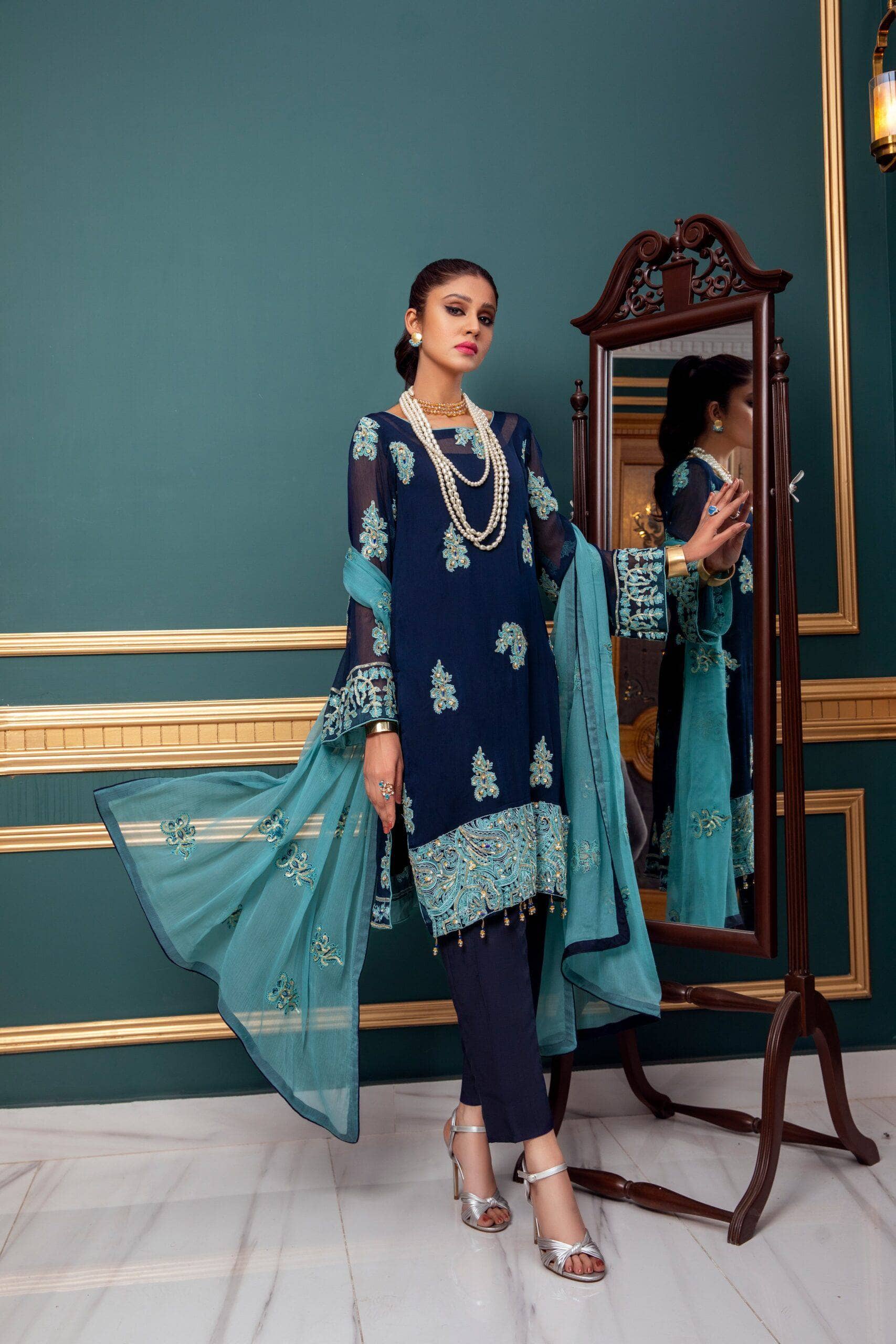 Meraki Chiffon by Z.S Textiles/ MEC 12