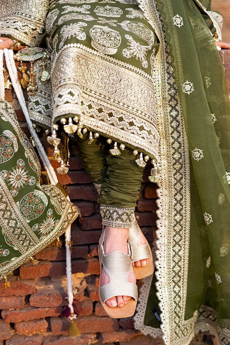 Mohsin Naveed Ranjha Chiffon Pakistani Suit Mohsin Naveed Ranjha/Nau Bahar/Champa