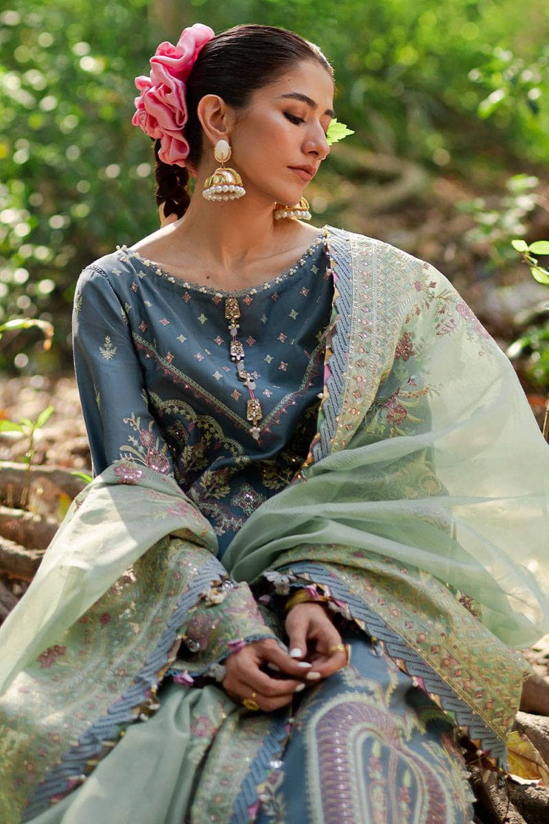 Mohsin Naveed Ranjha Chiffon Pakistani Suit Mohsin Naveed Ranjha/Nau Bahar/Khushboo