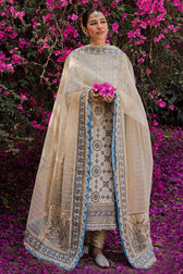 Mohsin Naveed Ranjha Chiffon Pakistani Suit Mohsin Naveed Ranjha/Nau Bahar/Motia