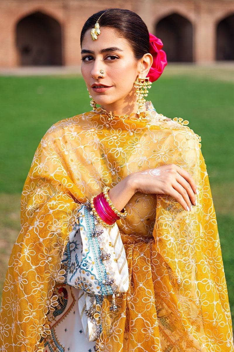 Mohsin Naveed Ranjha Chiffon Pakistani Suit Mohsin Naveed Ranjha/Nau Bahar/SURAJ MUKHI