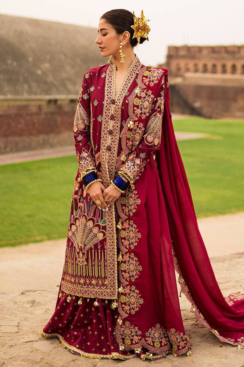 Mohsin Naveed Ranjha Chiffon Pakistani Suit Mohsin Naveed Ranjha/Nau Bahar/Zafran