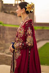 Mohsin Naveed Ranjha Chiffon Pakistani Suit Mohsin Naveed Ranjha/Nau Bahar/Zafran