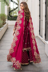 Mohsin Naveed Ranjha Chiffon Pakistani Suit Mohsin Naveed Ranjha/Nau Bahar/Zafran
