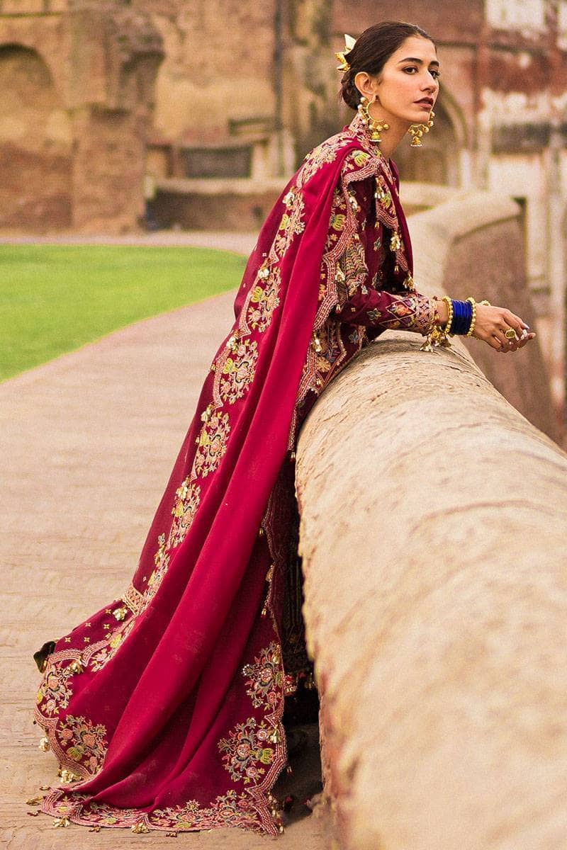 Mohsin Naveed Ranjha Chiffon Pakistani Suit Mohsin Naveed Ranjha/Nau Bahar/Zafran