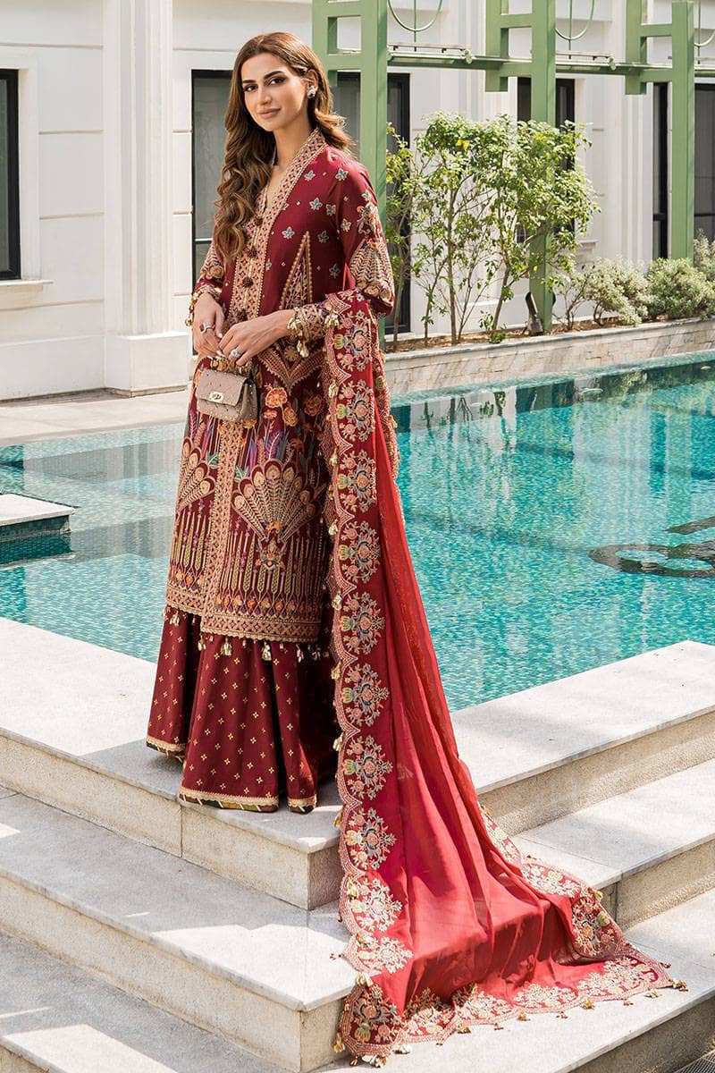 Mohsin Naveed Ranjha Chiffon Pakistani Suit Mohsin Naveed Ranjha/Nau Bahar/Zafran
