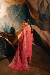Nishat Lawn Ramdan Edit/Gold Printed Embroidered Suit - 42301402