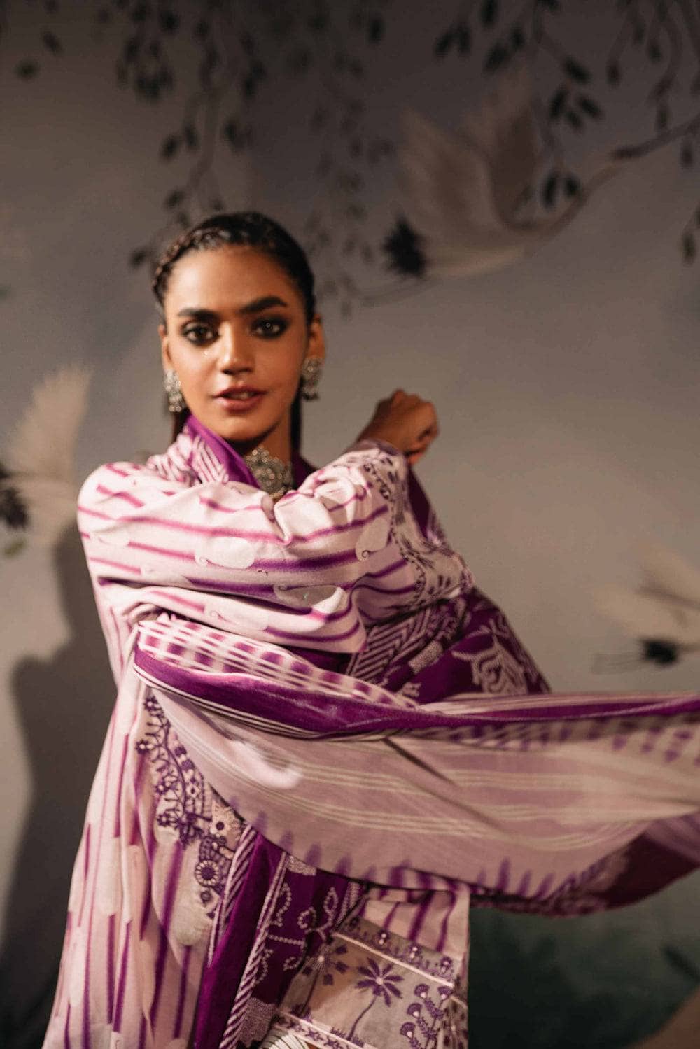 Nishat Lawn Ramdan Edit/Printed Embroidered Suit - 42301266