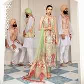 Nureh Mor Bagh Luxe Chiffon/NL-09