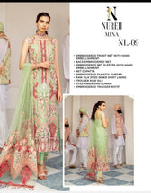 Nureh Mor Bagh Luxe Chiffon/NL-09