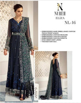 Nureh Mor Bagh Luxe Chiffon/NL-16