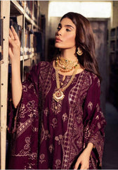 img_nureh_leather_peach_jacquard_shawl_awwal_boutique