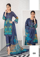 Orchid Lawn Pakistani Suits Orchid Printed Lawn with Silk Dupattaa