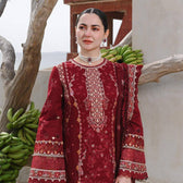 Restocked/Qalamkar Sahil Luxury Lawn 23/Mirha