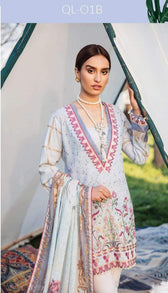 Qalamkar Qline Lawn Collection – QL-01B