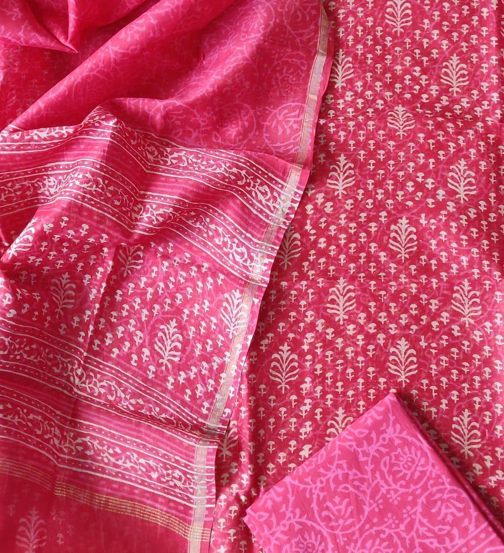 img_indian_chanderi_silk_bagru_printed_cotton_fabric_awwal_boutique