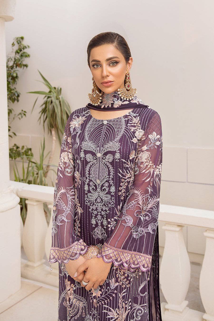 img_ramsha_chevron_chiffon_awwal_boutique