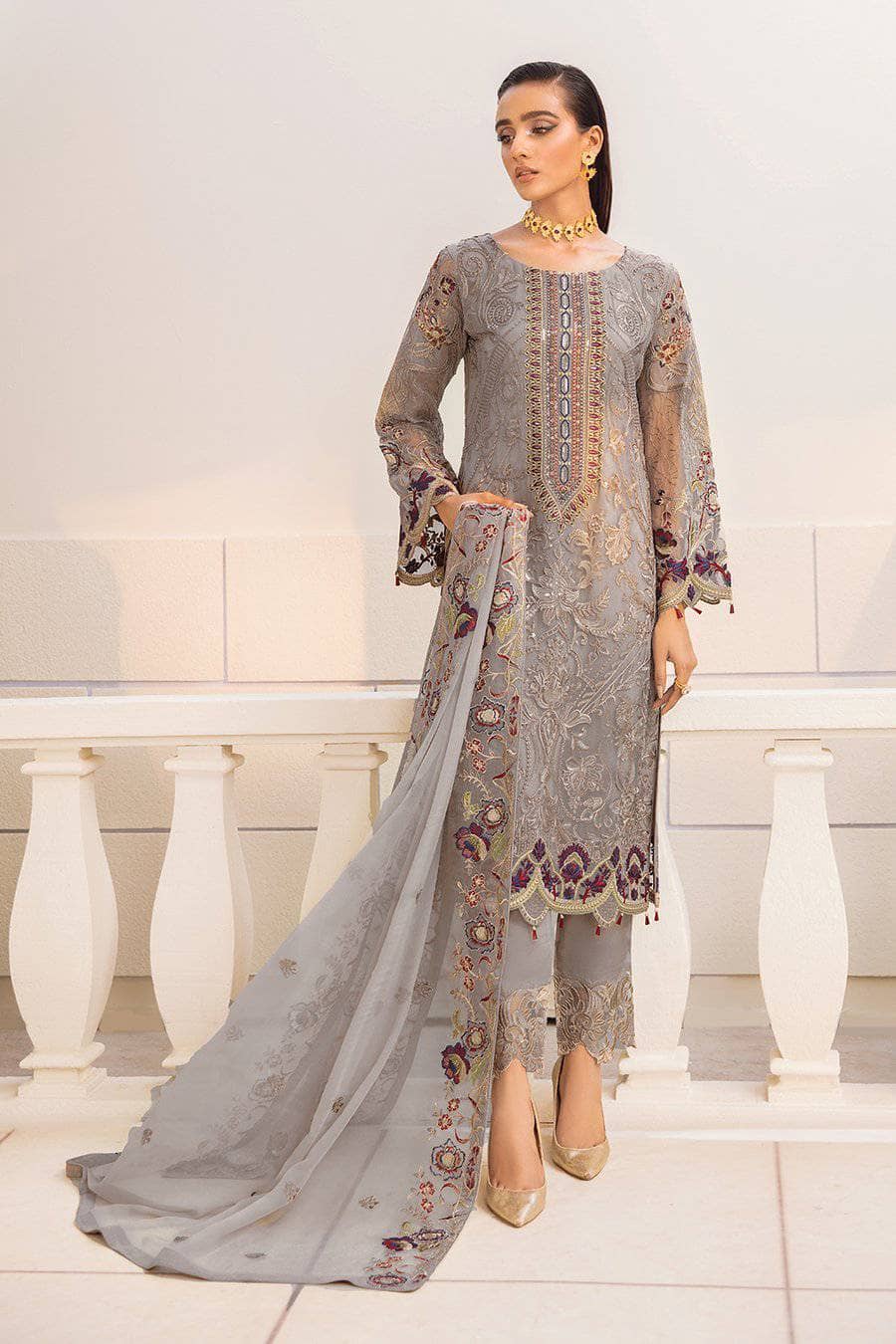 img_ramsha_chevron_chiffon_awwal_boutique