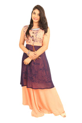 Ready to Wear|Assymetrical 2 in 1 Dress|Size Large - AWWALBOUTIQUE