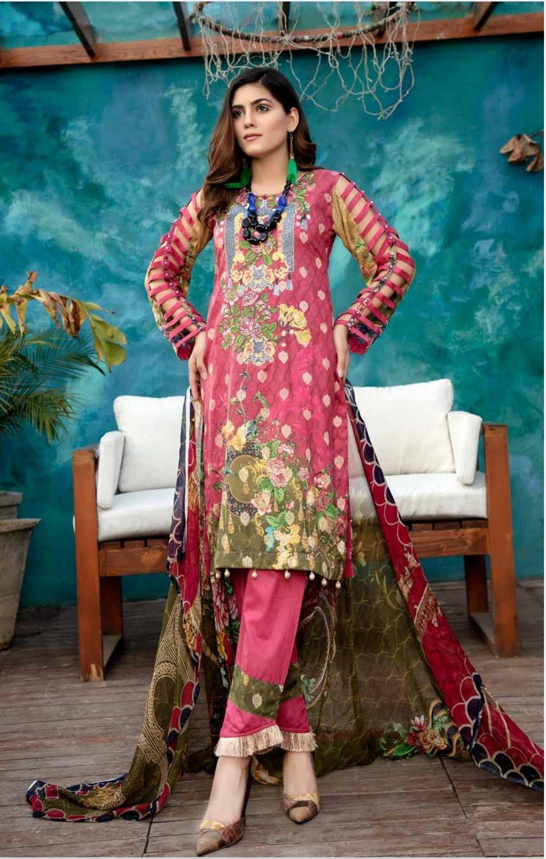 Afreen Lawn by Riaz Arts/RA 55 - AWWALBOUTIQUE