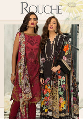 Rouche Luxury Lawn|SCARLET GARDEN