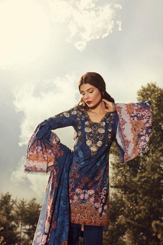 Noor Winter Collection Saadia Asad – 06 Mystical Sage