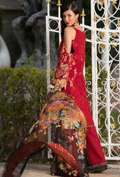 Noor by Saadia Asad Festive Collection-D4 Red