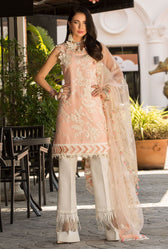 Noor by Saadia Asad Festive Collection-D8 Peach