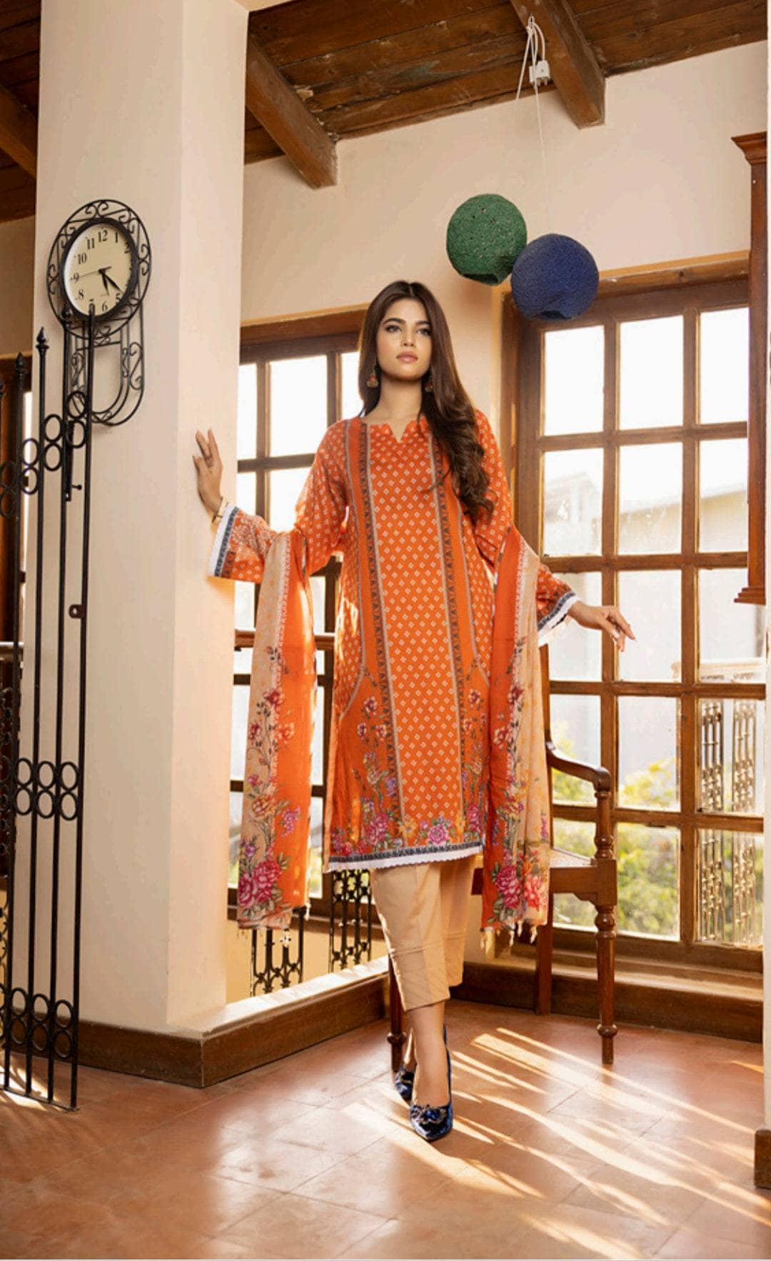 Salina Printed Lawn Lawn Pakistani Suit Salina Printed Lawn By Regalia/Lawn Dupatta