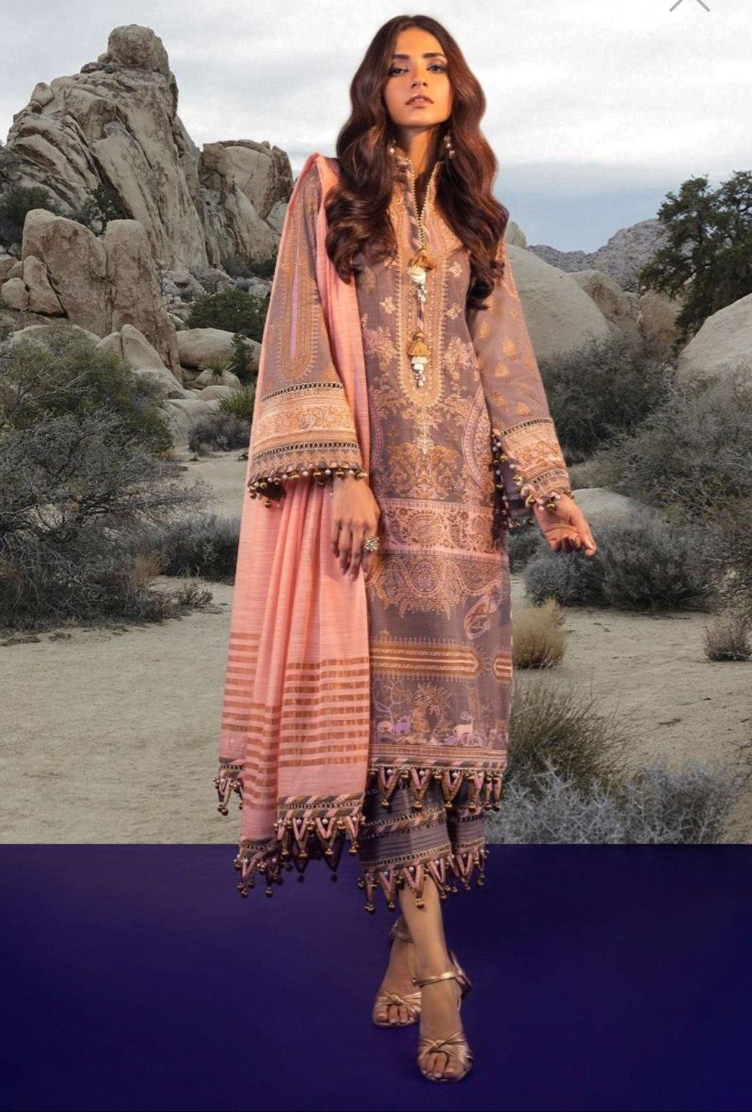 Restocked/Sana Safinaz Kurnool 2020/2B - AWWALBOUTIQUE
